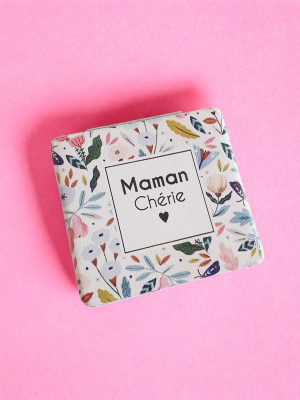 Miroir de poche MAMAN CHÉRIE