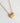 Collier médaillon cœur à graver - doré