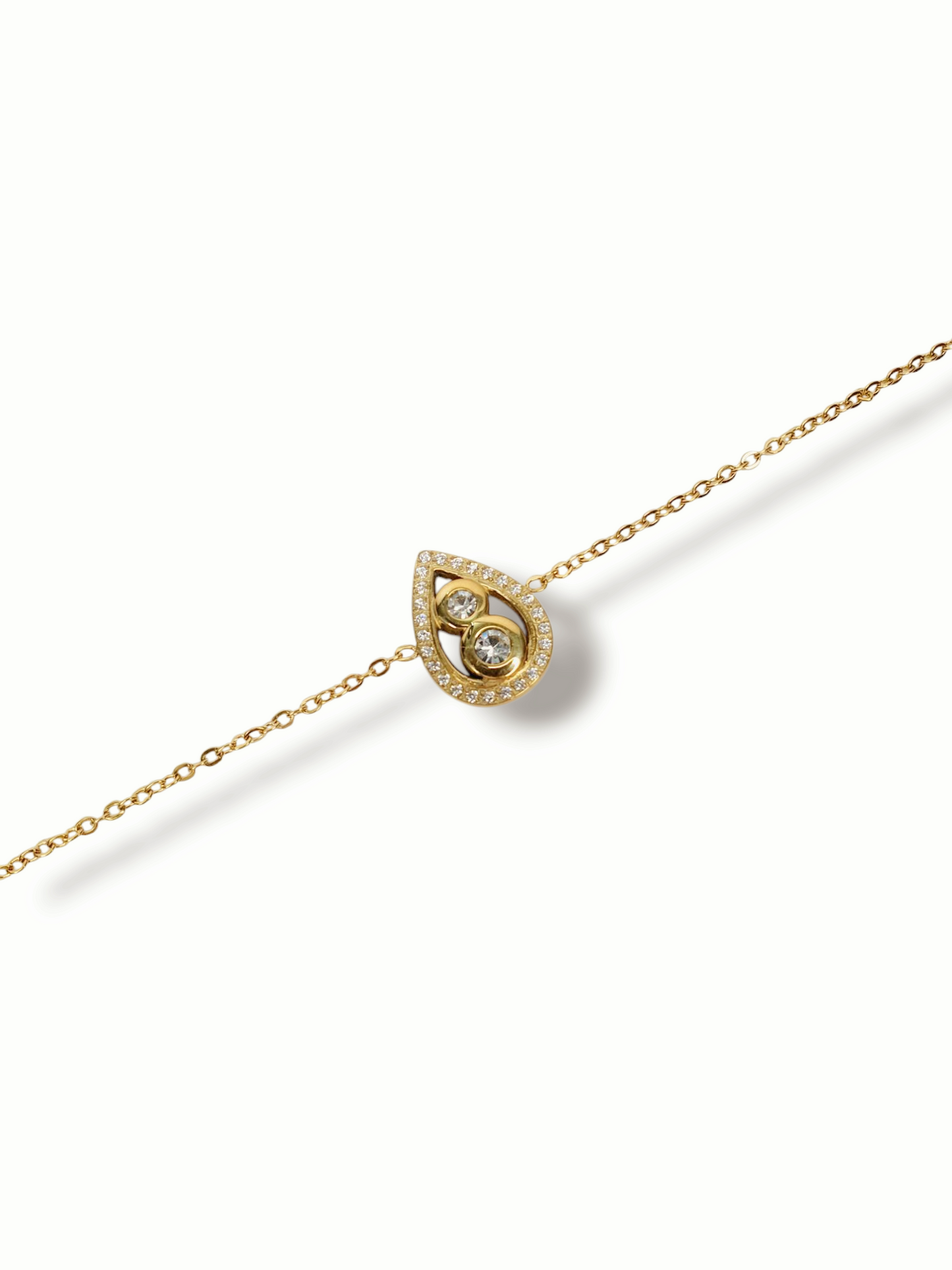 Bracelet MILLA zircons - doré