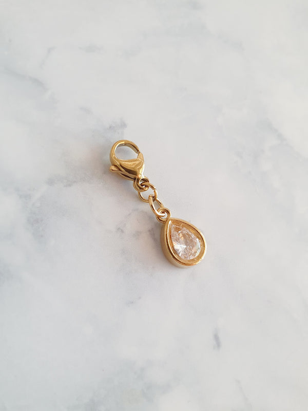 Charm petite goutte - doré