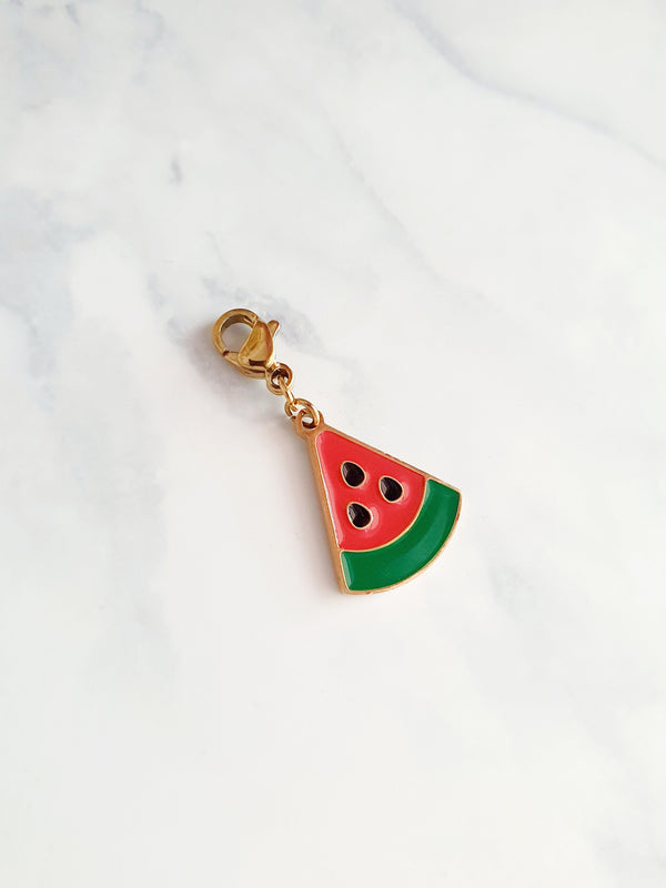 Charm tranche de pastèque Taille 1 - doré