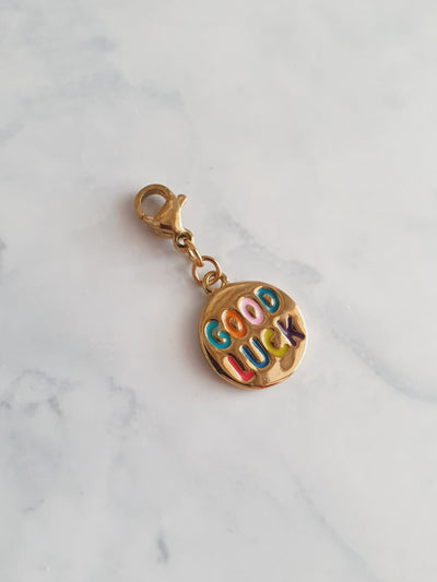 Charm GOOD LUCK - doré