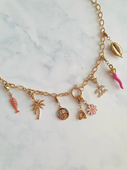 Collier Baby TIFFANIA (personnalisable) - doré