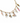 Collier Baby TIFFANIA (personnalisable) - doré