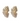 Boucles d'oreilles LYSSÉA - doré