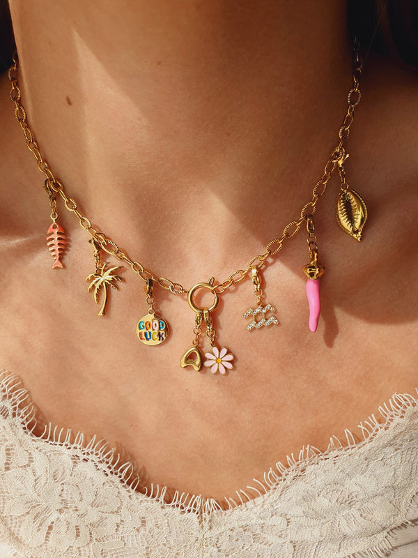 Collier Baby TIFFANIA (personnalisable) - doré