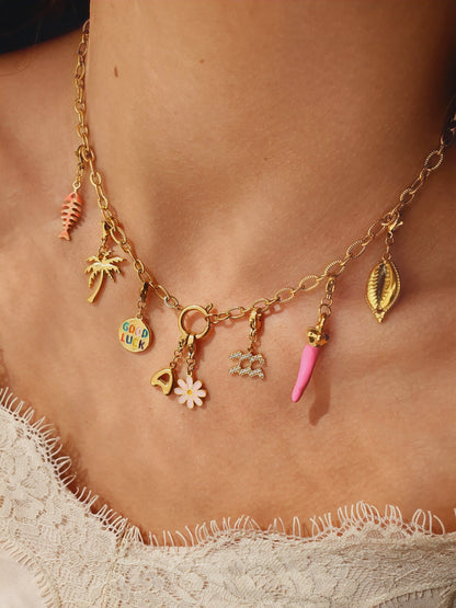 Collier Baby TIFFANIA (personnalisable) - doré