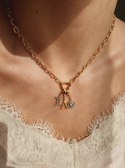 Collier AUREVA (personnalisable) - doré