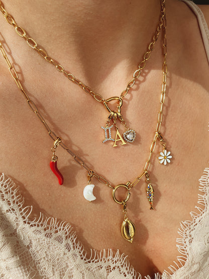 Collier AUREVA (personnalisable) - doré