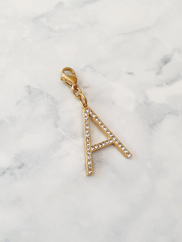 Charms lettres initiales The Bold Charm - doré