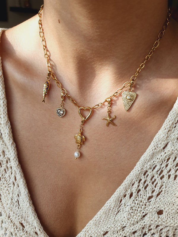 Collier AUREVA (personnalisable) - doré