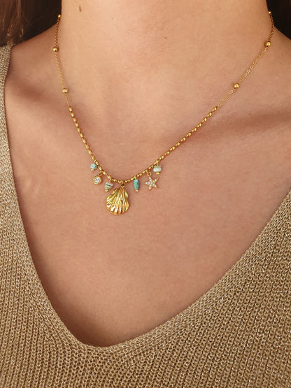 Collier Lagune | Doré
