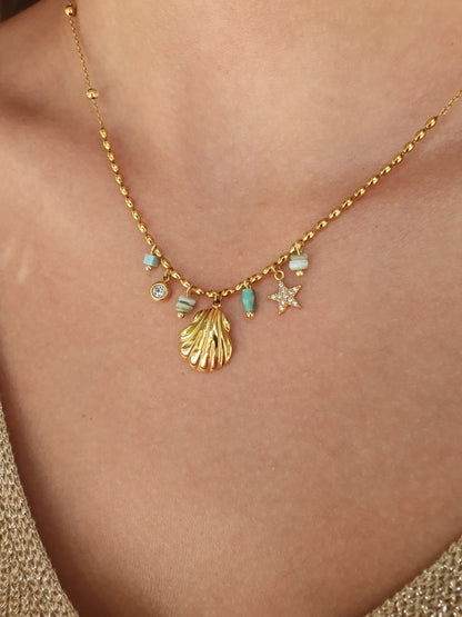Collier Lagune | Doré