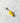 Charm poisson pois - argenté | jaune