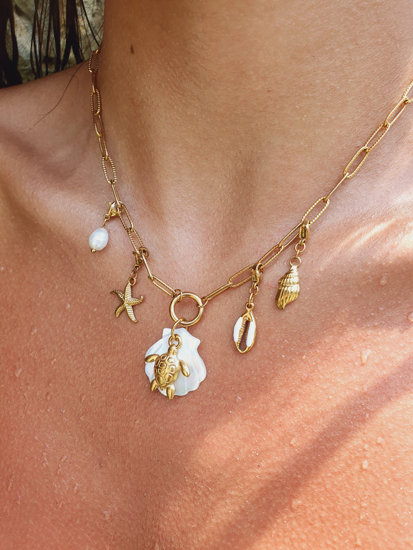 Collier SOLMARINA - doré