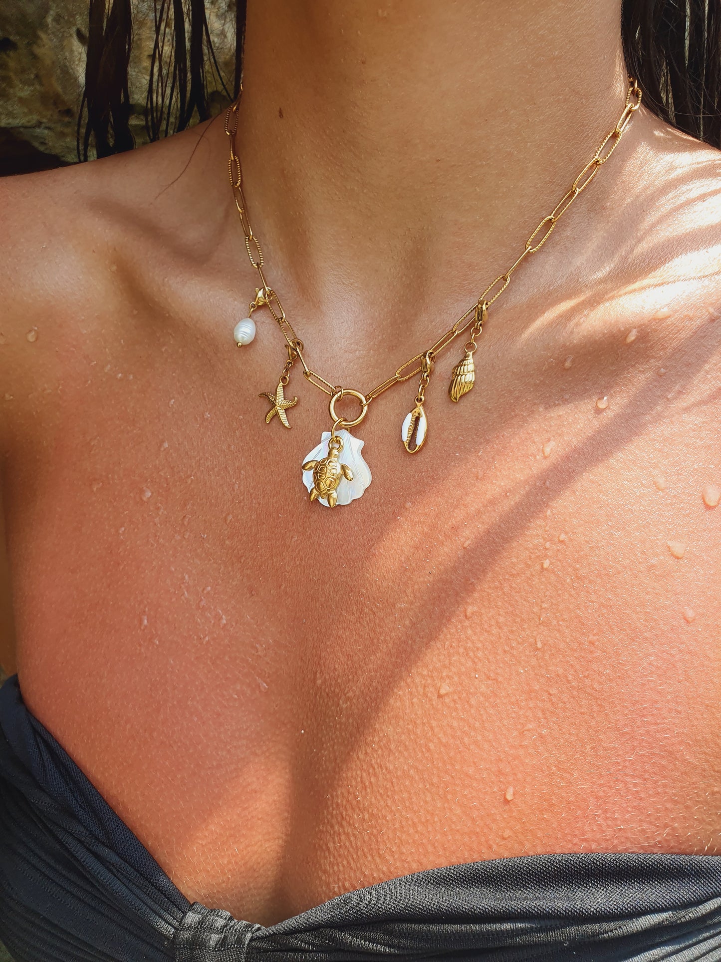Collier SOLMARINA - doré