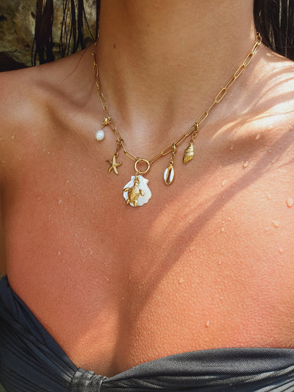 Collier SOLMARINA - doré
