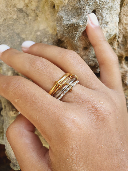 Bague ÉQUINOXE - coloris au choix