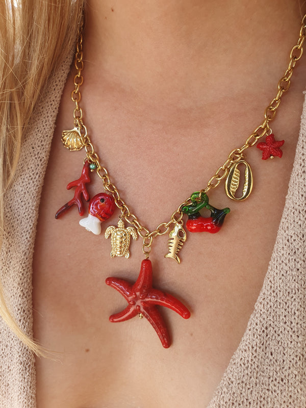 Collier Île aux Tresors - doré