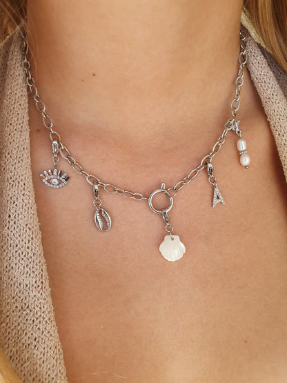 Collier Baby TIFFANIA (personnalisable) - argenté
