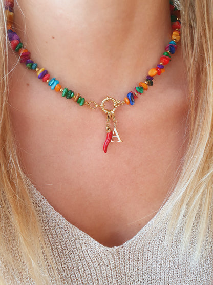 Collier NATURA (personnalisable) - doré