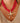 Collier brins de coquillages & étoile de mer - doré/rose