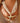 Collier brins de coquillages & étoile de mer - doré