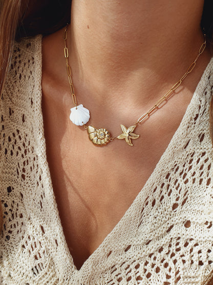 Collier AZURÉE - doré