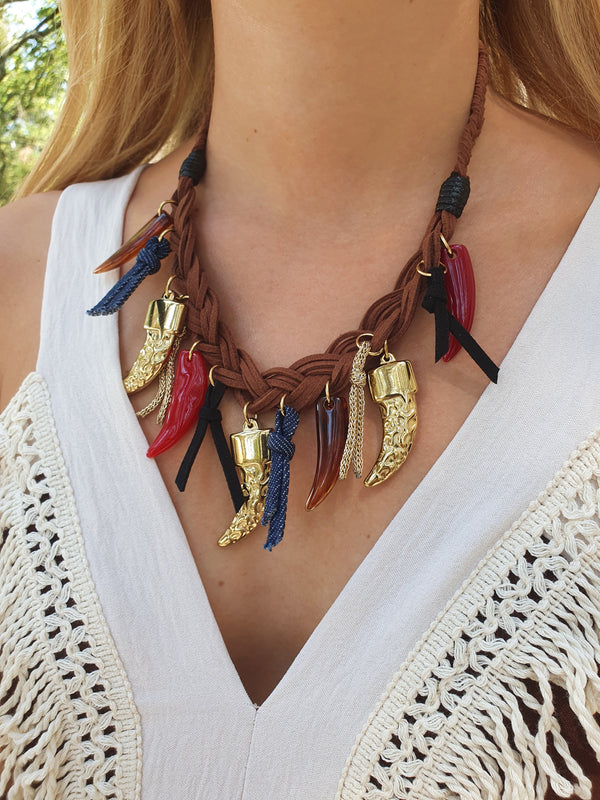 Collier AMARIKA - doré