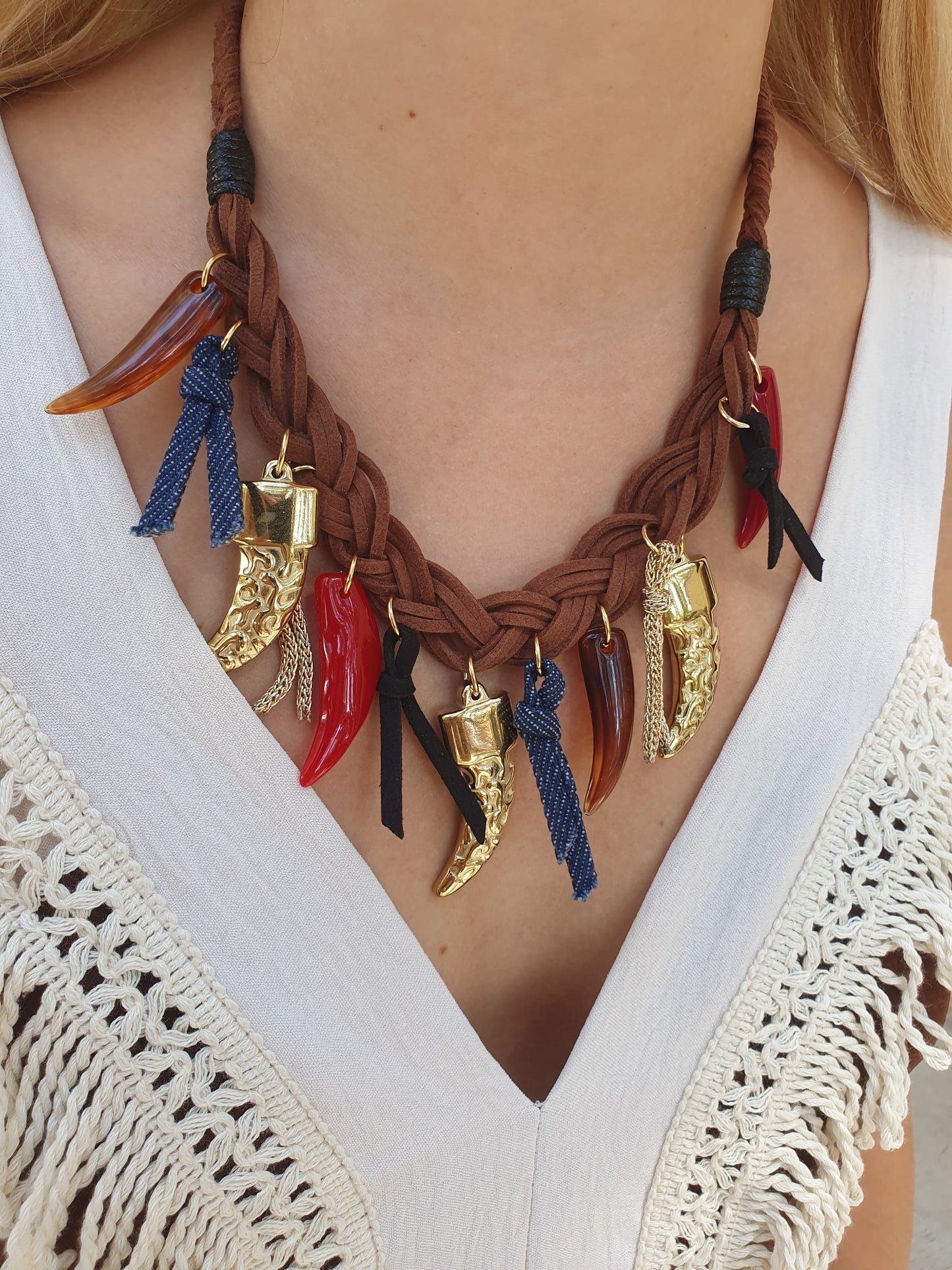 Collier AMARIKA - doré