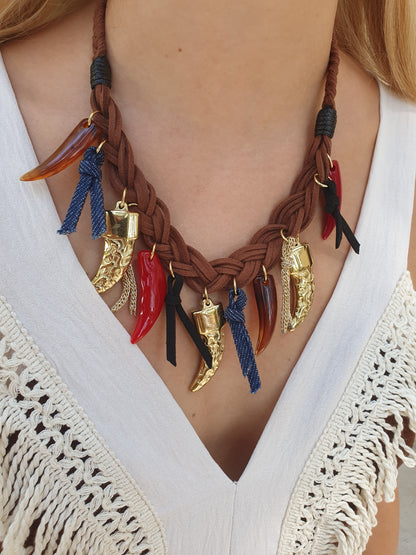 Collier AMARIKA - doré