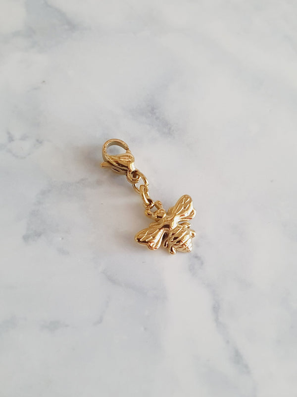Charm baby abeille -  doré