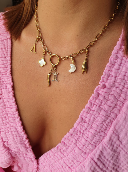 Collier ELYORA (personnalisable) - doré