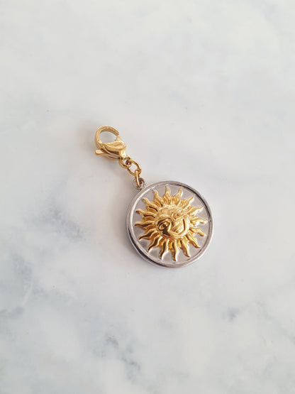 Charm soleil bicolore - Coloris au choix