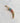 Charm corne arc-en-ciel strass - doré