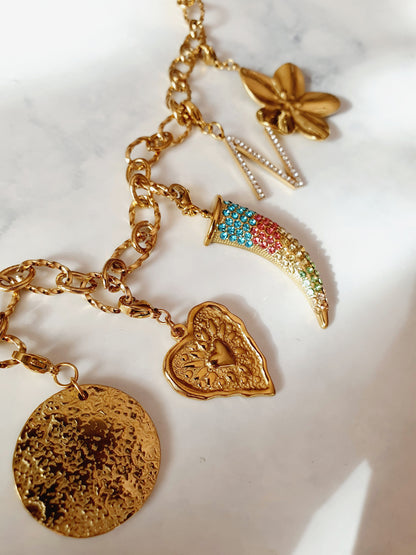 Collier NELINE (personnalisable) - doré