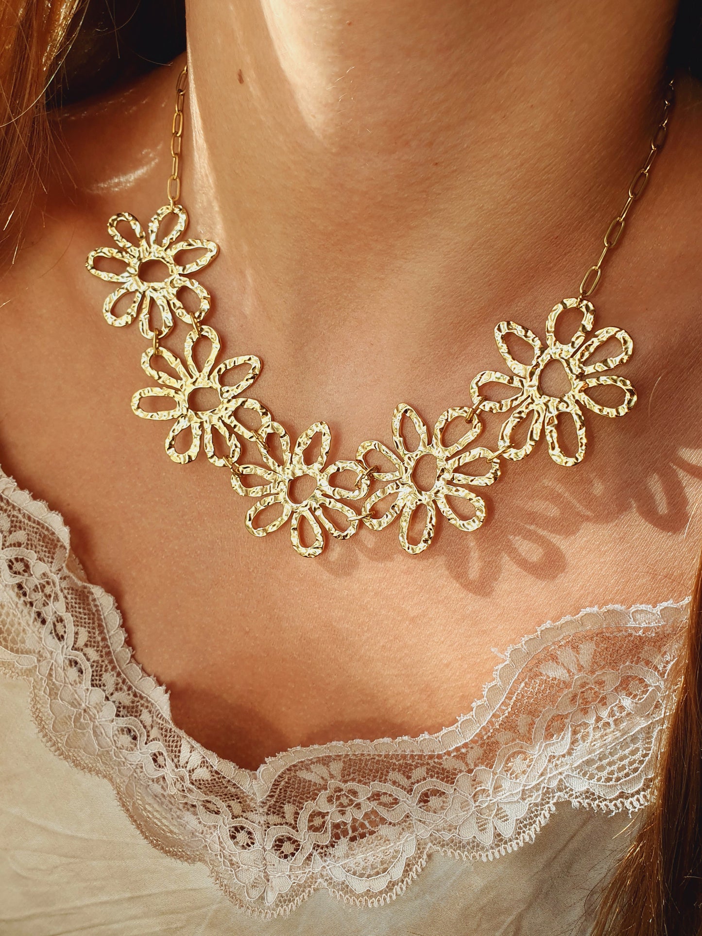 Collier FLORINA - doré