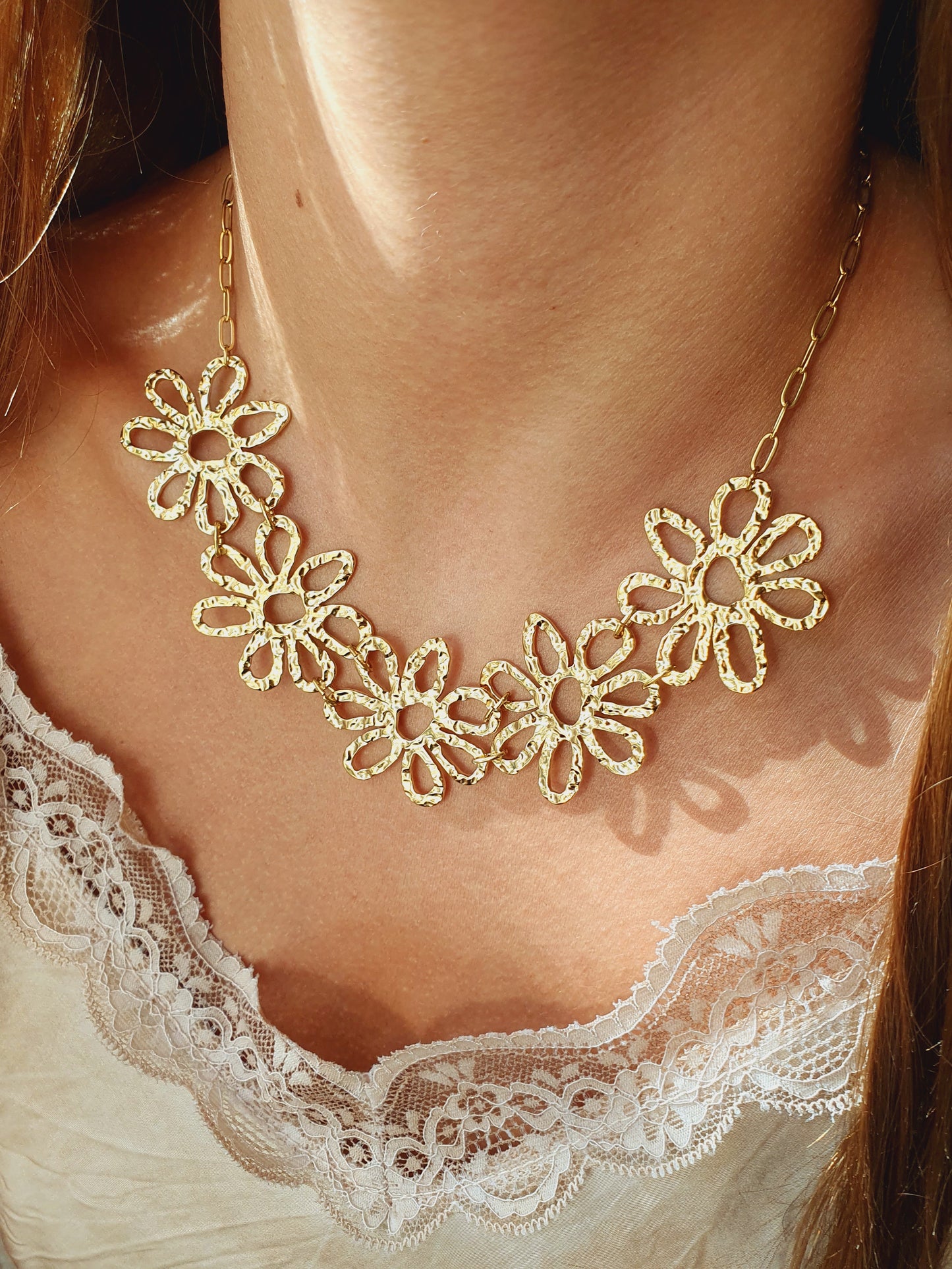 Collier FLORINA - doré
