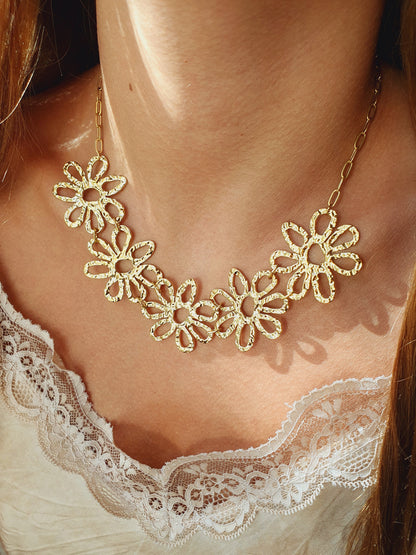 Collier FLORINA - doré