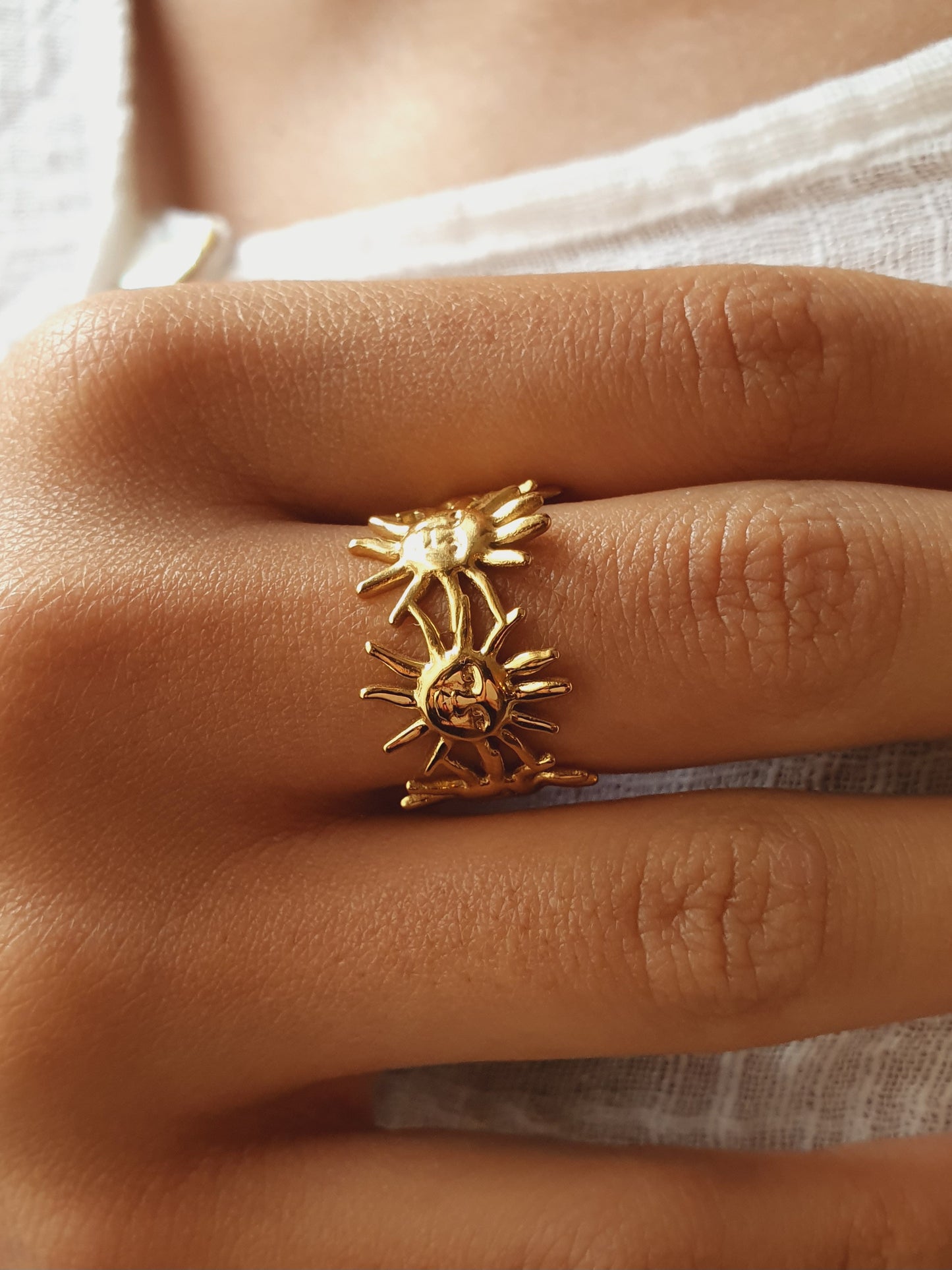 Bague HELIORA - doré