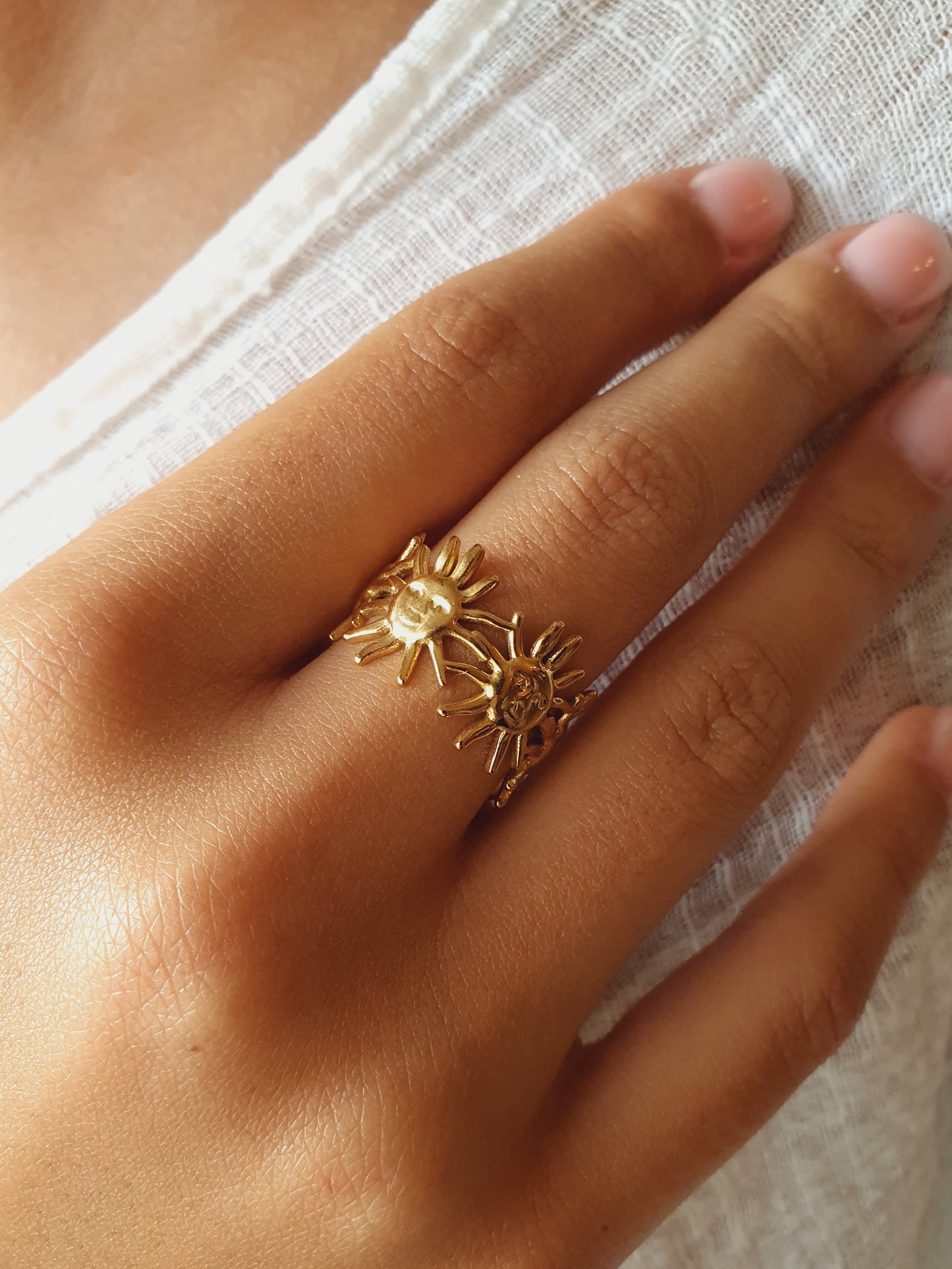 Bague HELIORA - doré