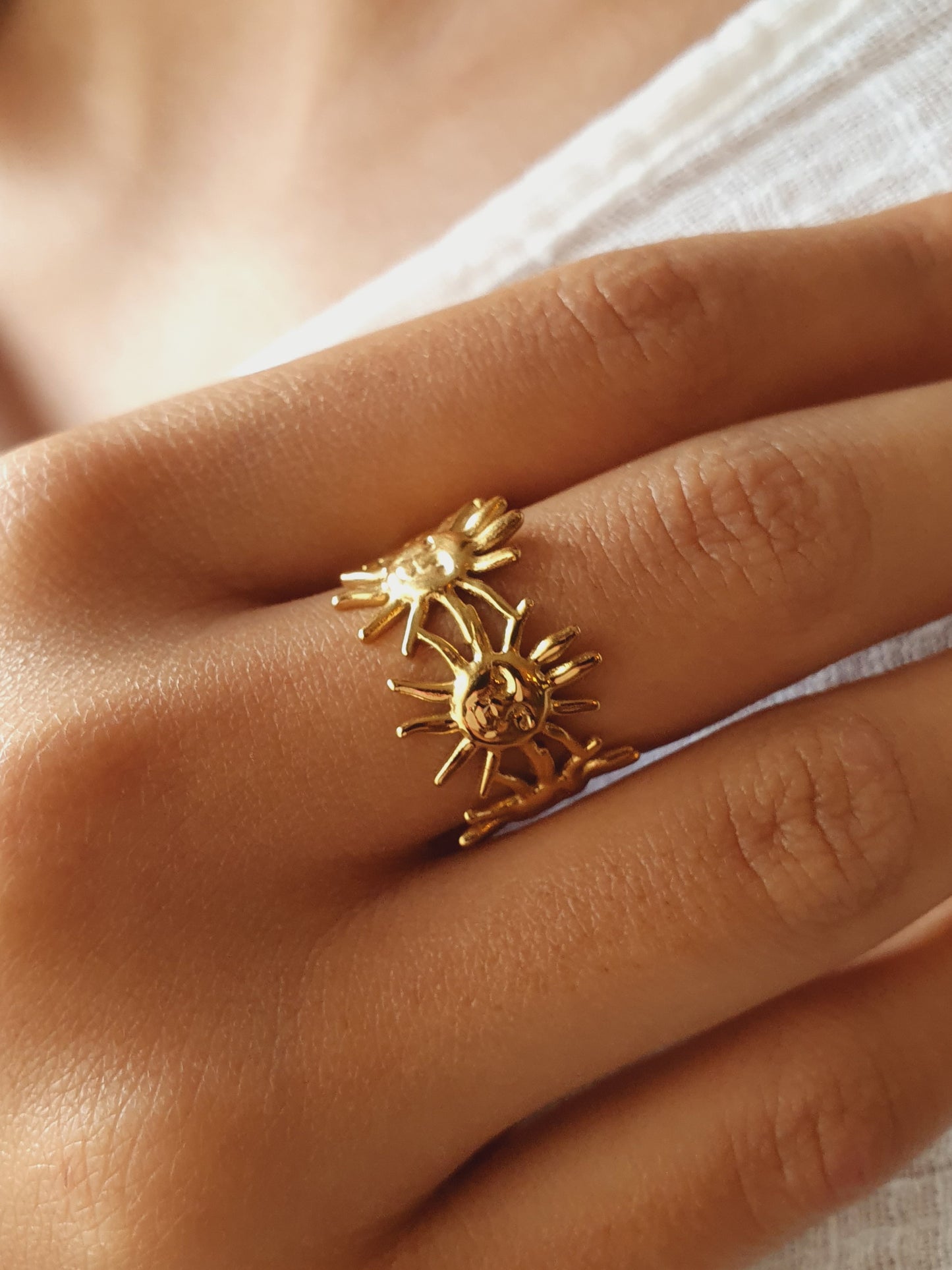Bague HELIORA - doré