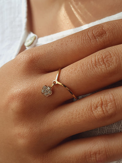 Bague ALENYA - doré