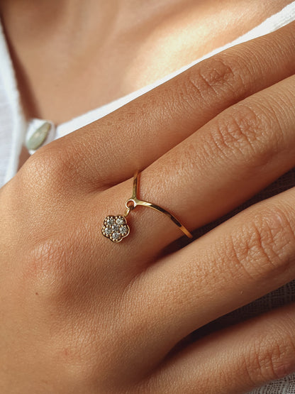 Bague ALENYA - doré