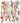 Bijou foulard breloques 3 en 1 | Coloris au choix