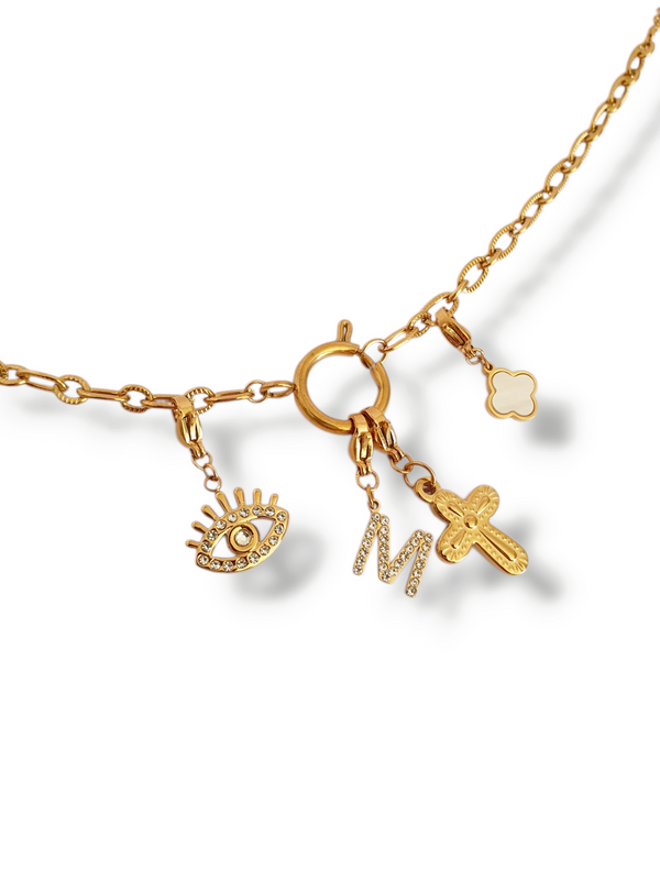 Bracelet TIFFANIA (personnalisable) - doré