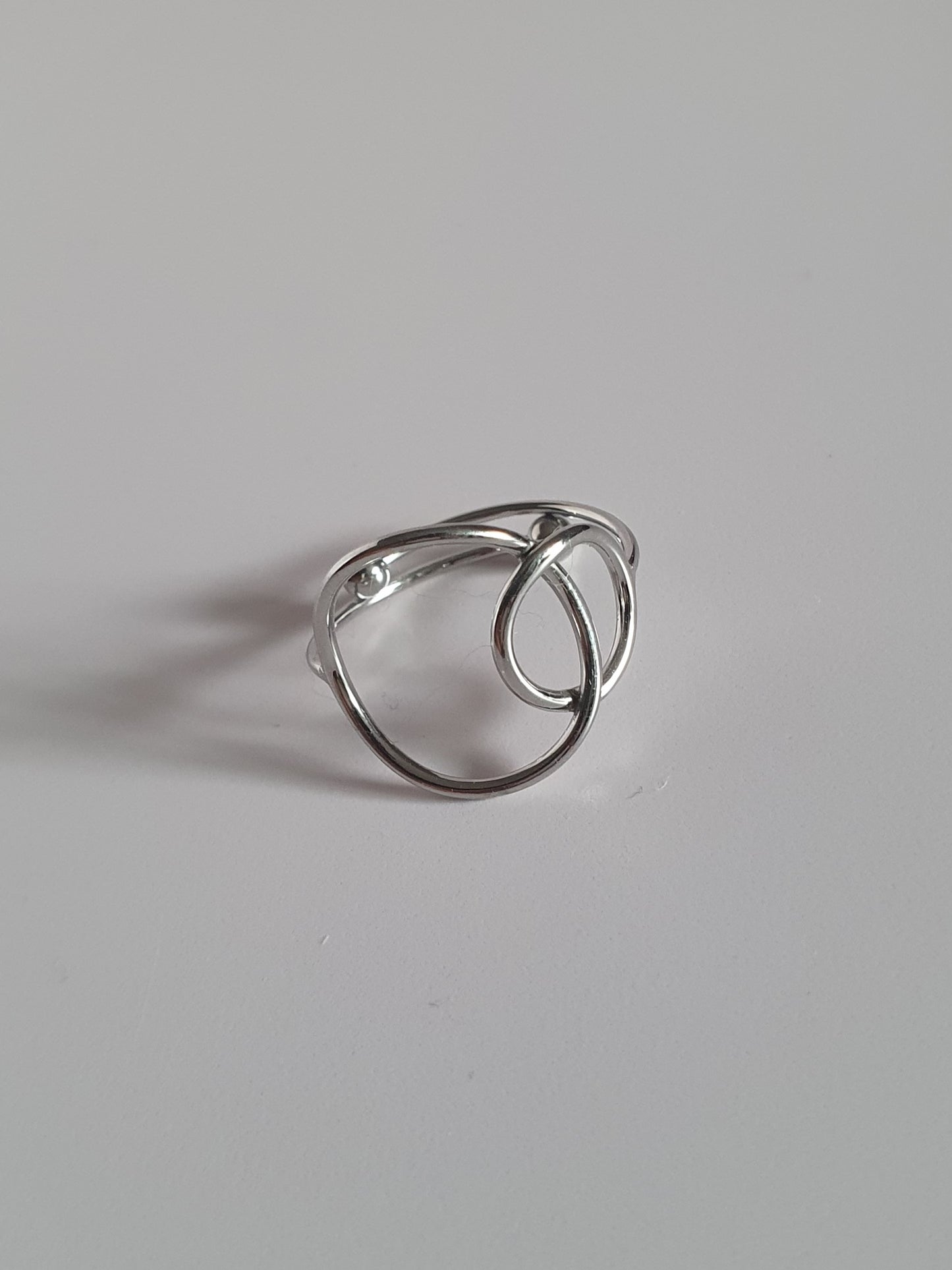 Bague destockage - argenté