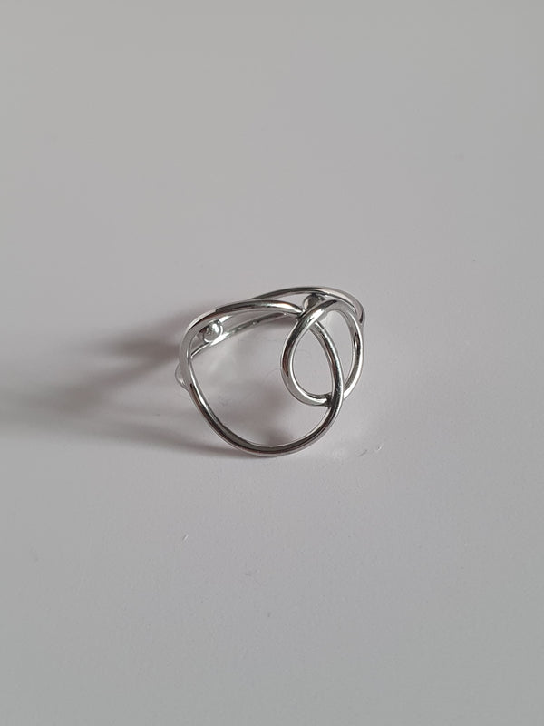 Bague destockage - argenté