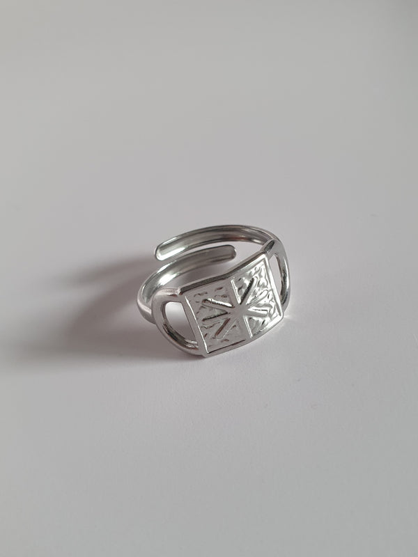 Bague destockage - argenté