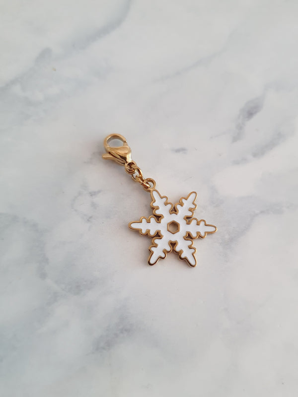 Charm flocon de neige - doré | Édition limitée